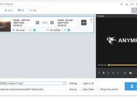 AnyMP4 MXF Converter screenshot