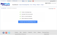 ProProfs Knowledge Base Software screenshot