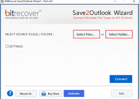 Convert TXT to Outlook PST screenshot