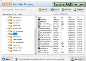 Restore USB Drive screenshot