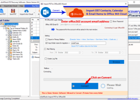 eSoftTools PST to Office365 Converter screenshot