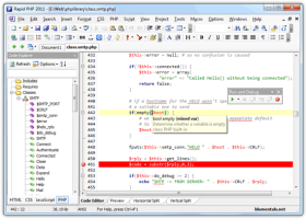 Rapid PHP Editor screenshot