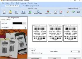 Business Barcode Labeling Software screenshot