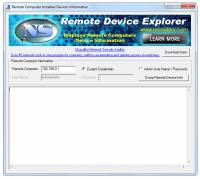 RemoteDeviceExplorer screenshot