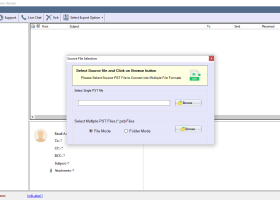 TrustVare PST to MSG Converter screenshot