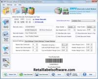 Retail Barcode Label Creator screenshot