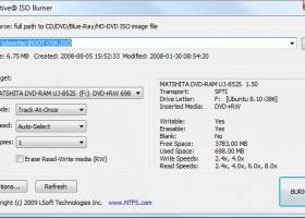 Active ISO Burner screenshot