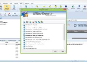 Offline Explorer screenshot