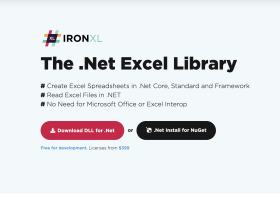 Excel .Net Library screenshot