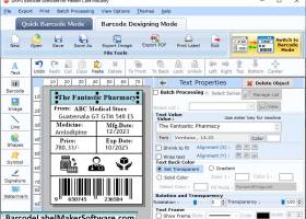 Barcode Software for Healthcare screenshot