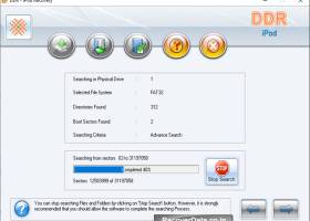 iPod Data Recovery Software screenshot