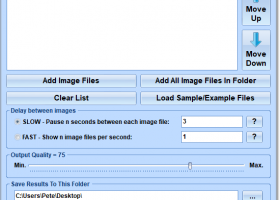 PNG To MP4 Converter Software screenshot