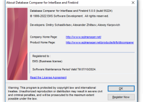 Database Comparer for InterBase and Firebird screenshot