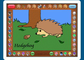 Coloring Book 18: Forest Babies screenshot