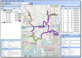 GPS Track Editor screenshot