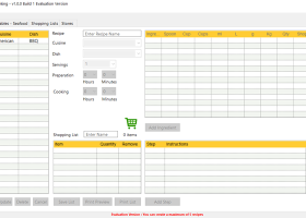 recipe2cooking for Windows screenshot