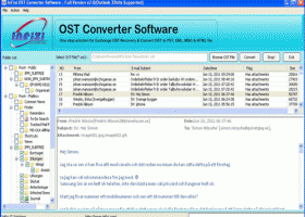 InFixi OST Converter Software screenshot
