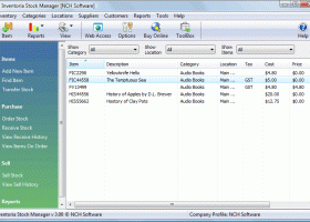 Inventoria Inventory Software Free screenshot