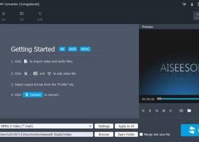 Aiseesoft AMV Converter screenshot