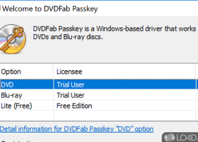 DVDFab Passkey Lite screenshot