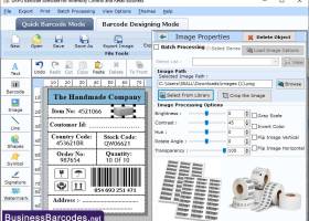 Roll Barcode Labelling Software screenshot