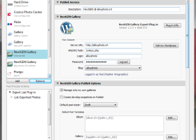 NextGEN Gallery Export screenshot