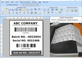 Warehouse Labeling & Printing Software screenshot