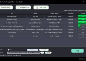ThunderSoft Apple Music Downloader screenshot