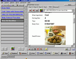 Recipe Organizer Deluxe screenshot