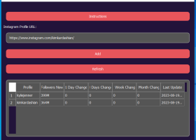 Instagram Followers Checker screenshot