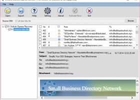 Enstella Outlook Express Converter screenshot