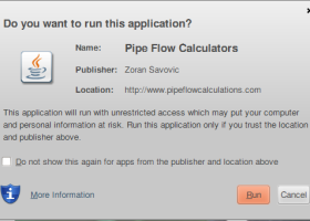 Pipe Flow Calculators screenshot