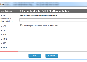 MBOX to EML Converter screenshot