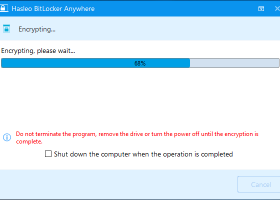 Hasleo BitLocker Anywhere Trial screenshot