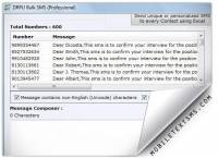 Text SMS Software screenshot