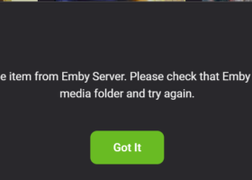 Emby Server screenshot