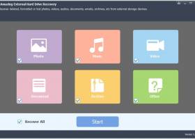 Amazing External Hard Drive Recovery screenshot