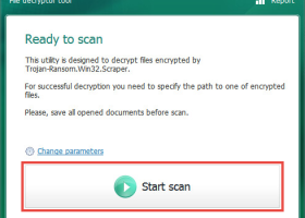 Kaspersky ScraperDecryptor screenshot