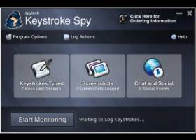 Keystroke Spy screenshot