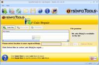 SysInfoTools Calc Repair screenshot