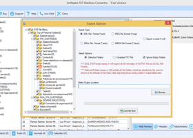 PST to MBOX Converter application screenshot