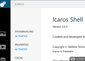 Icaros Shell Extensions Portable screenshot