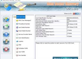 Sim Card Restore Phone Numbers screenshot