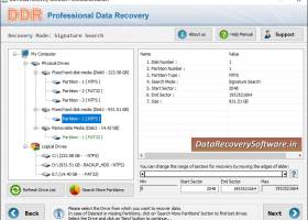 Data Recovery Software screenshot