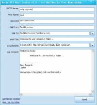 HackerJLY Mail Sender screenshot