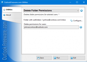 Delete Folder Permissions screenshot