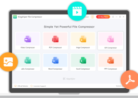 Kingshiper PDF File Compressor screenshot