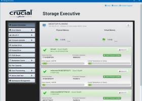 Crucial Storage Executive screenshot