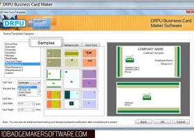 Business Cards Maker Program screenshot