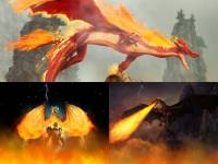 Fire Dragon Animated Wallpaper screenshot